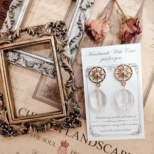 Pierced Earrings Gold Post Gold earring Antique Popular Seller