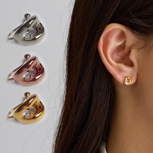 Clip-On Earrings Earrings Jewelry 1 tablets Made in Japan