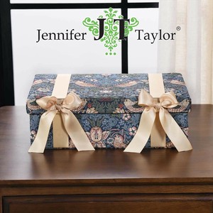 Jennifer Taylor ジェニファーテイラー☆ボックス 3個セット カルトナージュ Strawberry Thief イチゴ泥棒