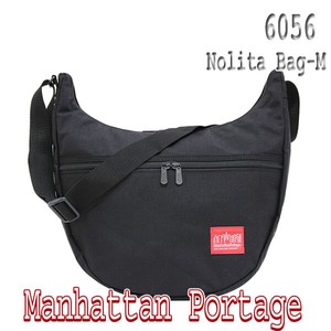 マンハッタンポーテージ ショルダーバッグ Nolita Bag-M 6056 ブラック【JAPAN SALES ONLY】