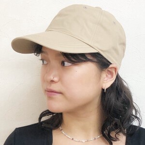 【2024春夏】☆セール☆ コットンナイロン 無地 ローキャップ 帽子 メンズ レディース ユニセックス