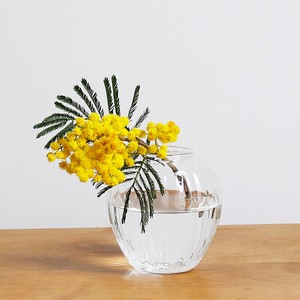 【定番】（高さ7.5cm）リューズガラス 　クーレライン　フラワーベース　ポム／リサイクルガラス 花瓶