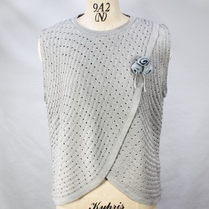 Vest/Gilet Knitted Sweater Vest Simple
