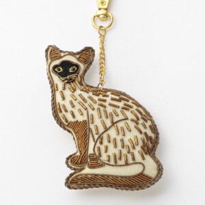 Animal Ornament Key Chain Cat