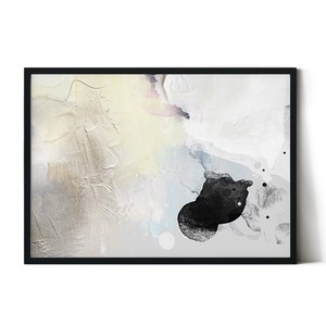 アートポスター【Art Paint 03】B3　A2　北欧　アート　ペイント　抽象画　アブストラクト