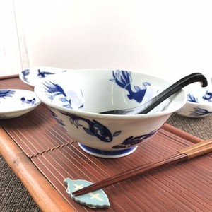 ジャパン金魚　19cm麺鉢