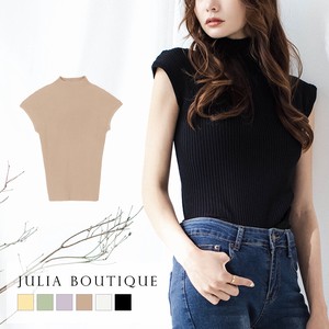Sweater/Knitwear High-Neck Knit Tops Tops Cut-and-sew