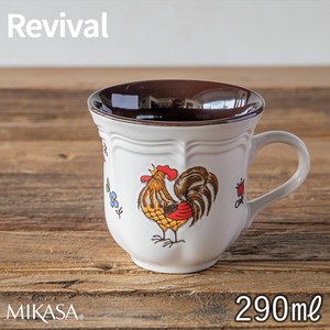 MIKASA ミカサ リバイバル アーリーモーニング マグカップ 陶器 北欧 ギフト レトロ オーブン対応