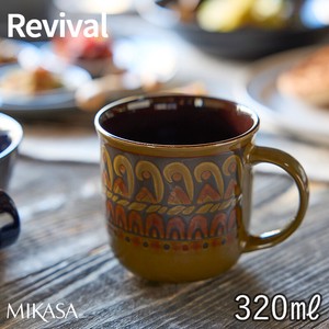 MIKASA ミカサ リバイバル テラゾー マグカップ 陶器 北欧 ギフト レトロ オーブン対応