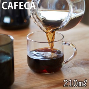 TAMAKI 耐熱ガラス カフェカ マグカップS クリア おしゃれ シンプル かわいい 北欧 コーヒー