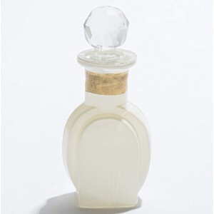 ガラス香水びん（ミルクカラー） M15-1324 / フラワーベースとしても大人気