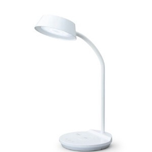 【アイリスオーヤマ　照明　家庭照明】　LEDデスクライトQi充電シリーズ 平置きタイプ 調光・調色