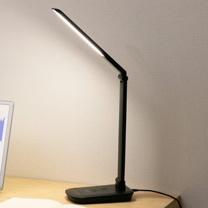 【アイリスオーヤマ　照明　家庭照明】　LEDデスクライトQi充電シリーズ 平置きタイプ 調光