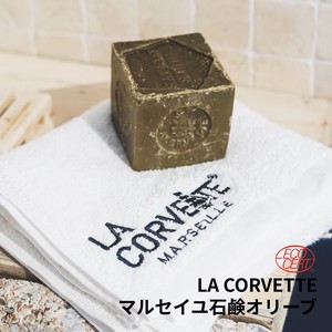【LA CORVETTE】サボン・ド・マルセイユ オリーブ 300g＜人気商品/無添加/エコ/オリーブ/マルセイユ石鹸＞