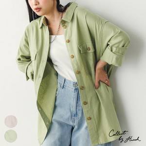 Button Shirt/Blouse Oversized Spring/Summer