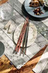 食器洗浄機対応　樺の木の箸先が細いお箸　日本製　売れ筋