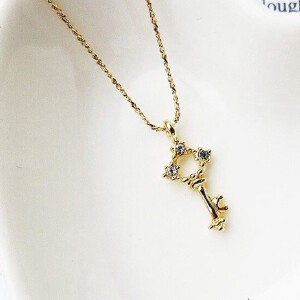 Gold Chain Necklace Pendant Jewelry Made in Japan