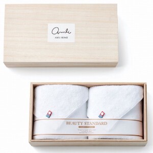 Imabari towel Hand Towel Gift Set White Face 2-pcs pack Made in Japan