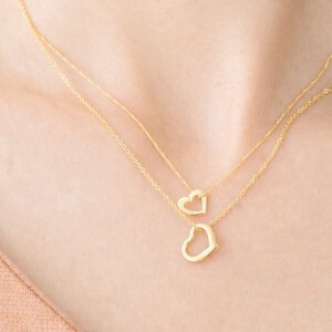 Gold Chain Necklace Jewelry Ladies' Simple Made in Japan