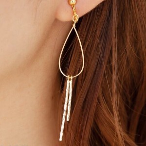 Clip-On Earrings Earrings Frame Jewelry Made in Japan