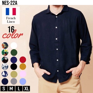 Button Shirt Spring/Summer Rayon 7/10 length