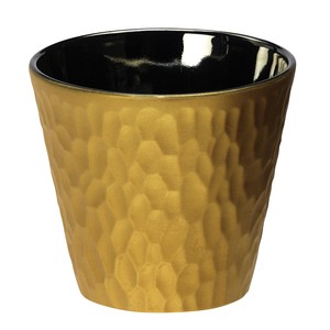 Mino ware Cup/Tumbler Gold Porcelain Rock Glass Made in Japan