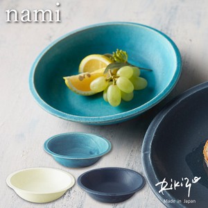 全3色 美濃焼 日本製 TAMAKI Rikizo ナミ ボウル お皿 おしゃれ 食器 陶器 北欧 ギフト 手作り
