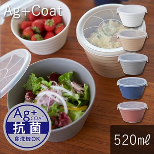 Mino ware PLUS Donburi Bowl Pottery Antibacterial L 5-colors Made in Japan