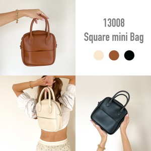 【在庫処分SALE】13008  Square mini Bag　　スクエアボストンバッグ