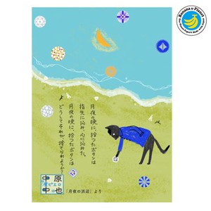 SEAL-DO Postcard Japanese Pattern Made in Japan