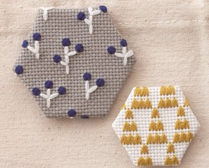 COSMO Embroidery Kit Count Stitch Broach