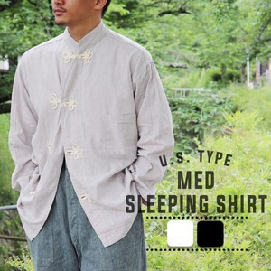 USタイプ "MED" スリーピングシャツ ロングスリーブ 2色