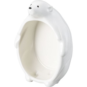 Main Dish Bowl Polar Bear Animal Size S bowl Size M