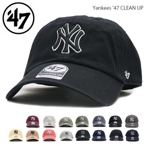’47【フォーティーセブン】RGW17GWS Yankees ’47 CLEAN UP CAP ヤンキース キャップ 帽子 サイズ調整可能