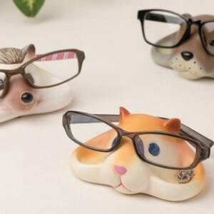 Storage Accessories Hedgehog Otter Glasses Stand Tray Hamster