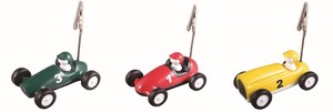 Card Stand Red Toy Car