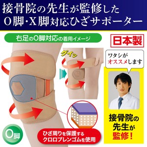 【日本製】接骨院の先生のテーピングひざサポーター　1枚