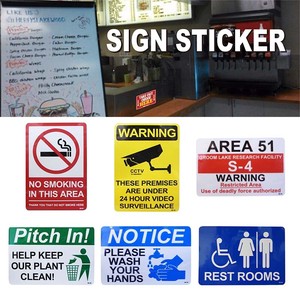 【実用性◎】Sign Sticker サイン ステッカー