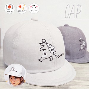 クマCAP 【日本製】帽子 ベビー キッズ UVカット　春夏