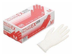 トーマラテックス EX手袋 （100枚入）【使い捨て手袋】