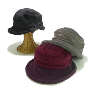 Bucket Hat Faux Fur Back Ribbon Ladies' Autumn/Winter