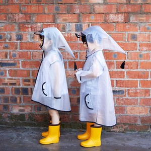 レインコート カッパ 雨具 透明 シンプル レインウェア キッズ トドラー ベビー 子供服