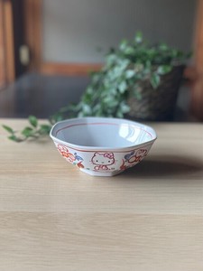 Donburi Bowl Red Sanrio Hello Kitty M Made in Japan