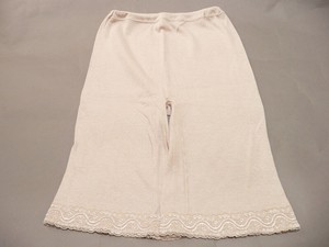 Women's Undergarment Wool Blend 5/10 length Made in Japan