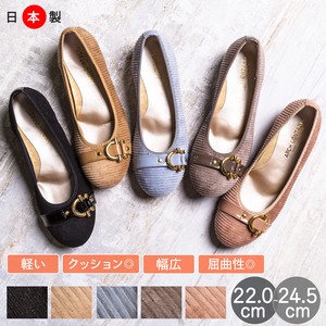 【即納】  パンプス 痛くない バックル 軽量 クッション 日本製 / 靴 レディースシューズ 婦人靴