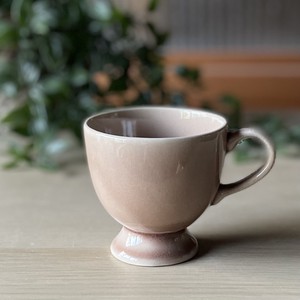 日本製　窯元直送　コーヒーカップ　ティーカップ　【ローズクォーツ 】