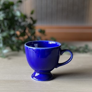 日本製　窯元直送　コーヒーカップ　ティーカップ　【ルリ 】