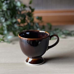 日本製　窯元直送　コーヒーカップ　ティーカップ　【飴カラメル 】