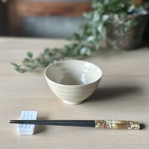 日本製　窯元直送　うす彫りろくべ茶碗・小　流釉 【おうちカフェ　おうちごはん】