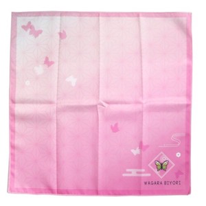 Bento Wrapping Cloth WAGARA BIYORI Pink